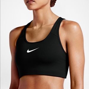 2 Nike Dri-Fit Sports Bras - Black and Grey